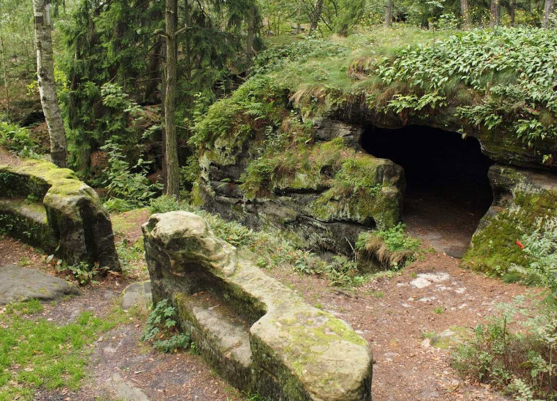 Skalní hrad – Kozlov (Chlum), Czech Republic (Czechia)